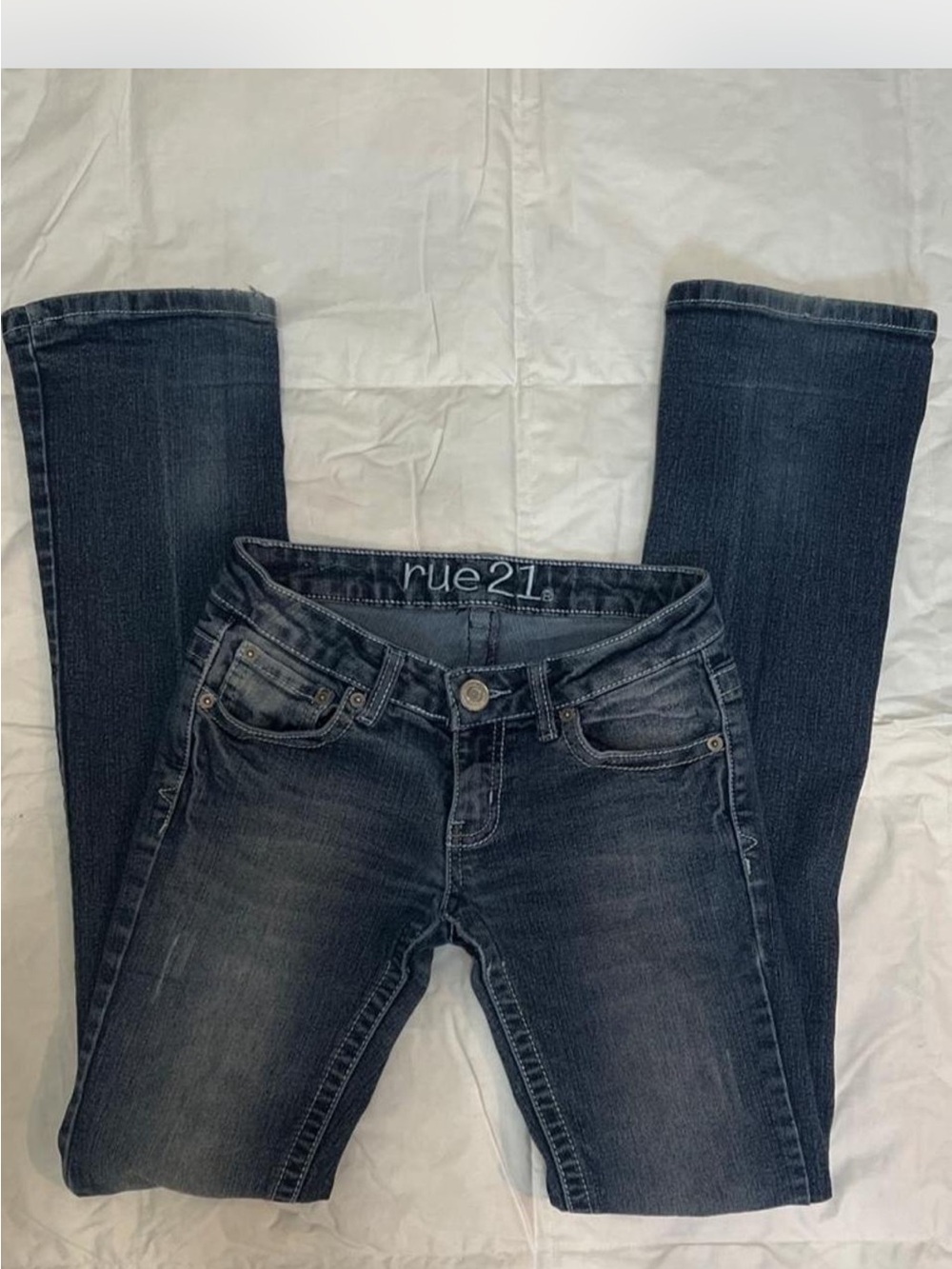 Rue21 Women's Dark Grey/Black Skinny Jeans